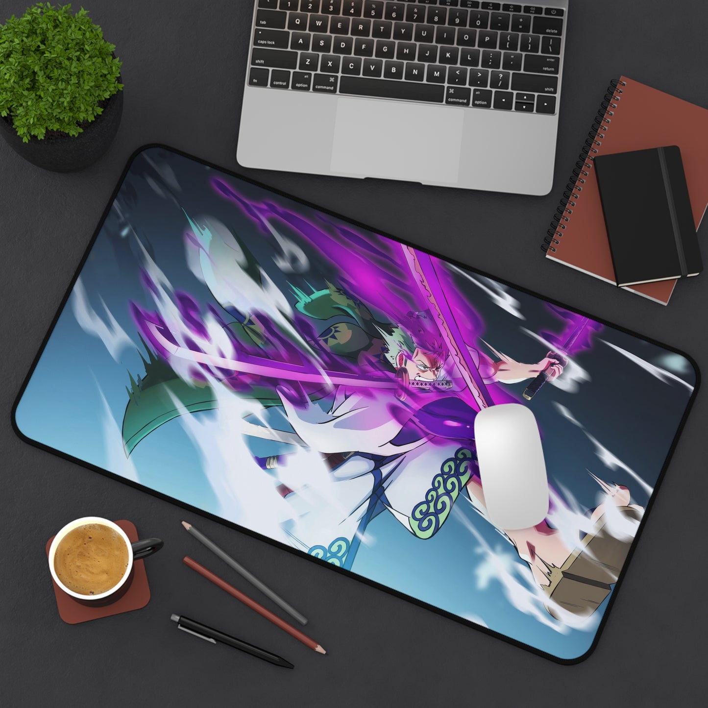 Zoro 3 Sword Style Anime Mouse Pad