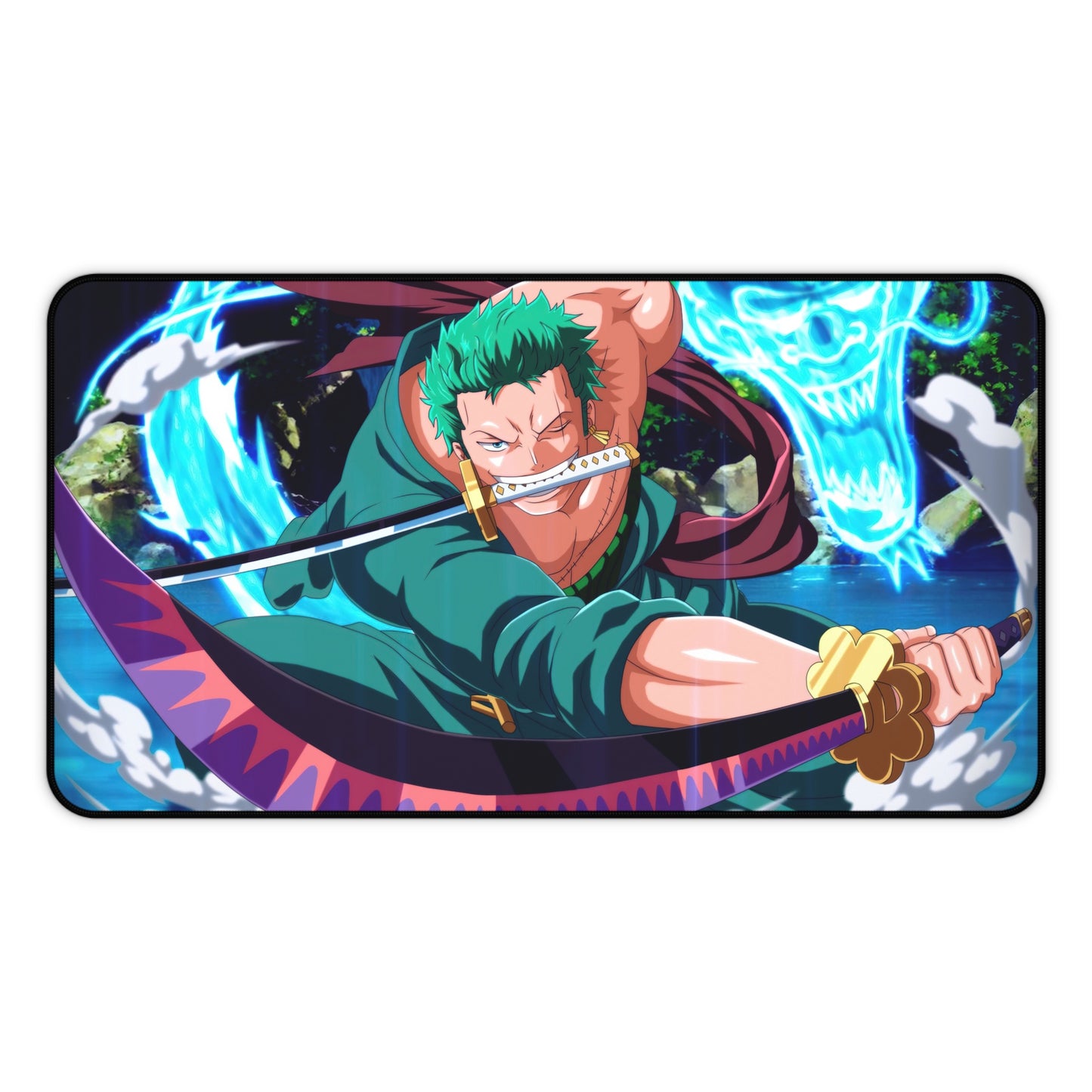 Zoro 3 Swords Anime Mouse Pad