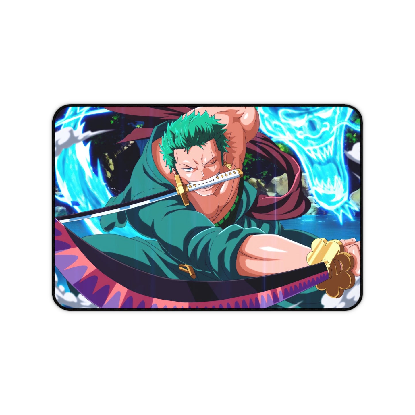 Zoro 3 Swords Anime Mouse Pad