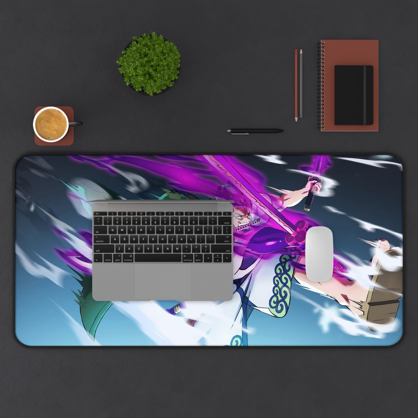Zoro 3 Sword Style Anime Mouse Pad