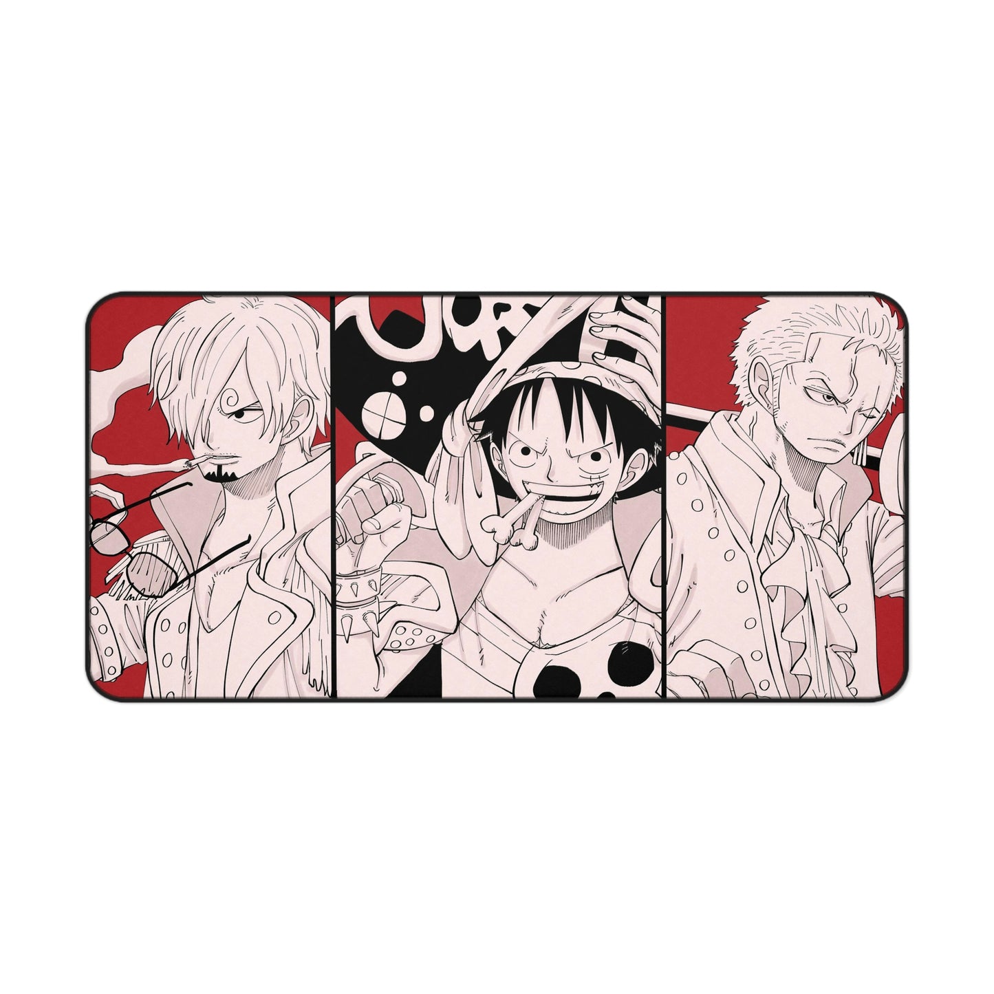 Luffy Zoro Sanji Anime Mouse Pad