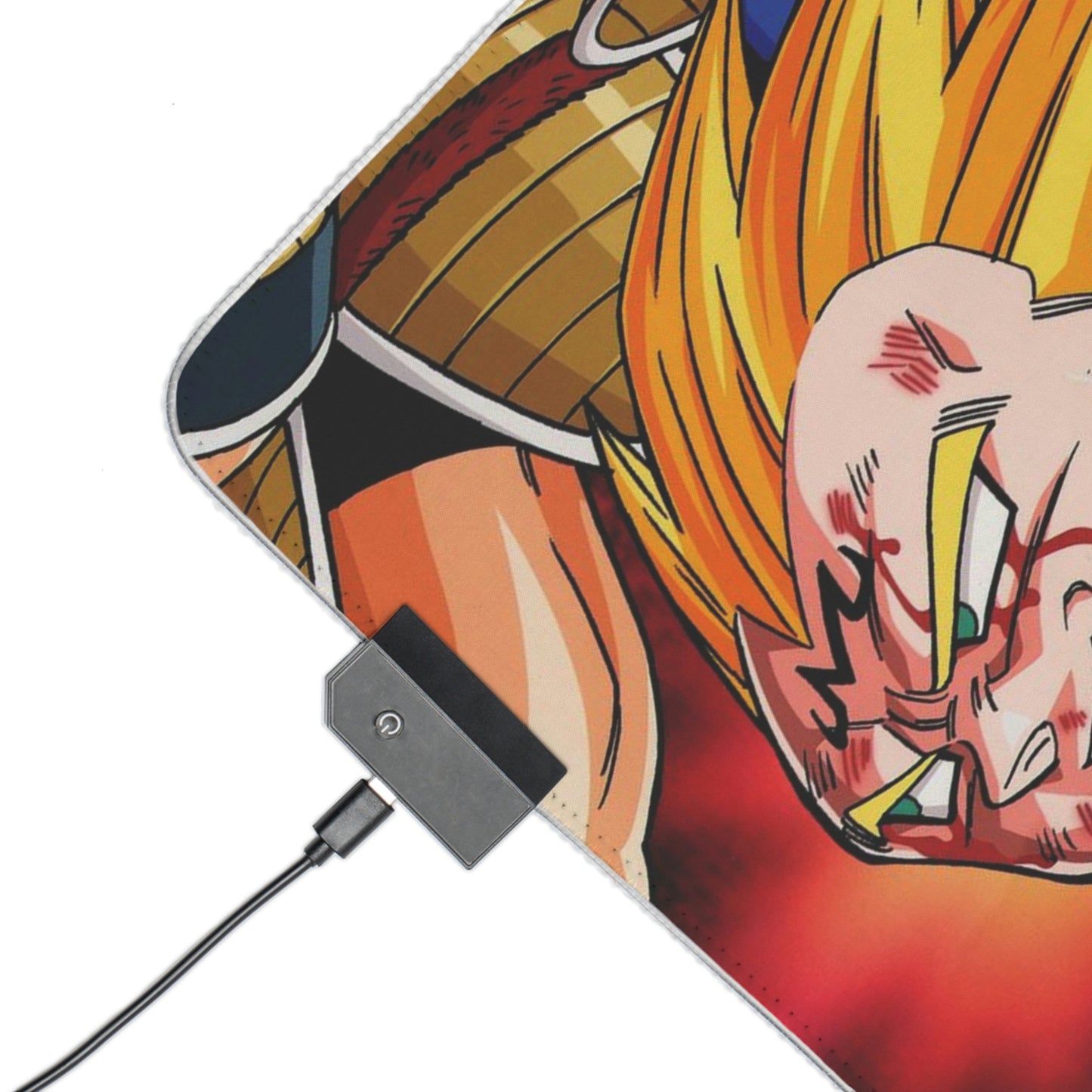 Vegeta Saiyan RGB Mouse Pad