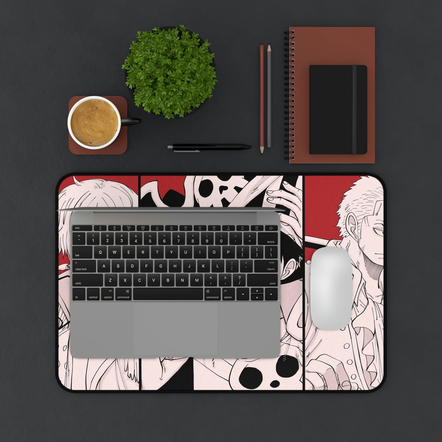 Luffy Zoro Sanji Anime Mouse Pad