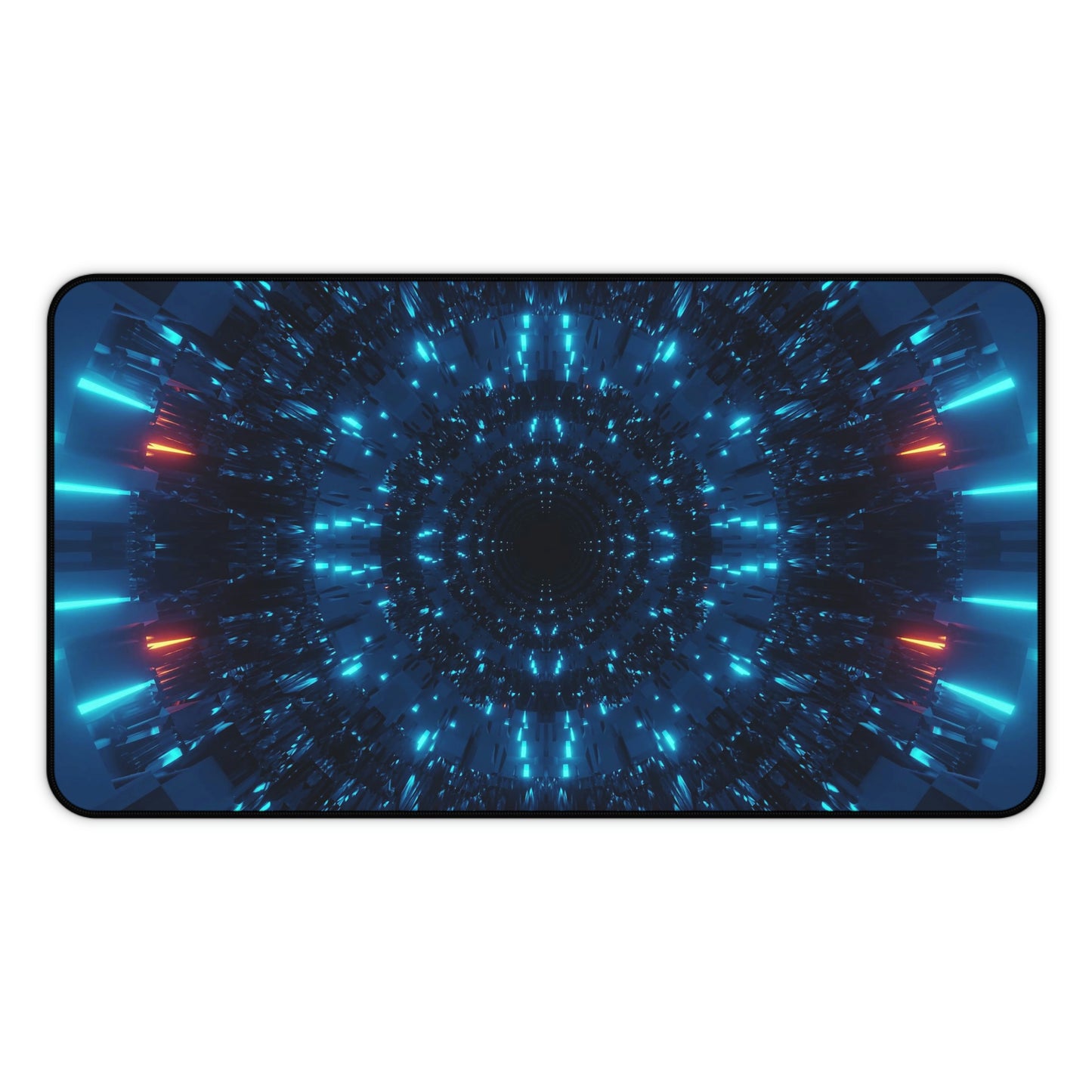 Neon Cosmic Gaming Mouse Pad