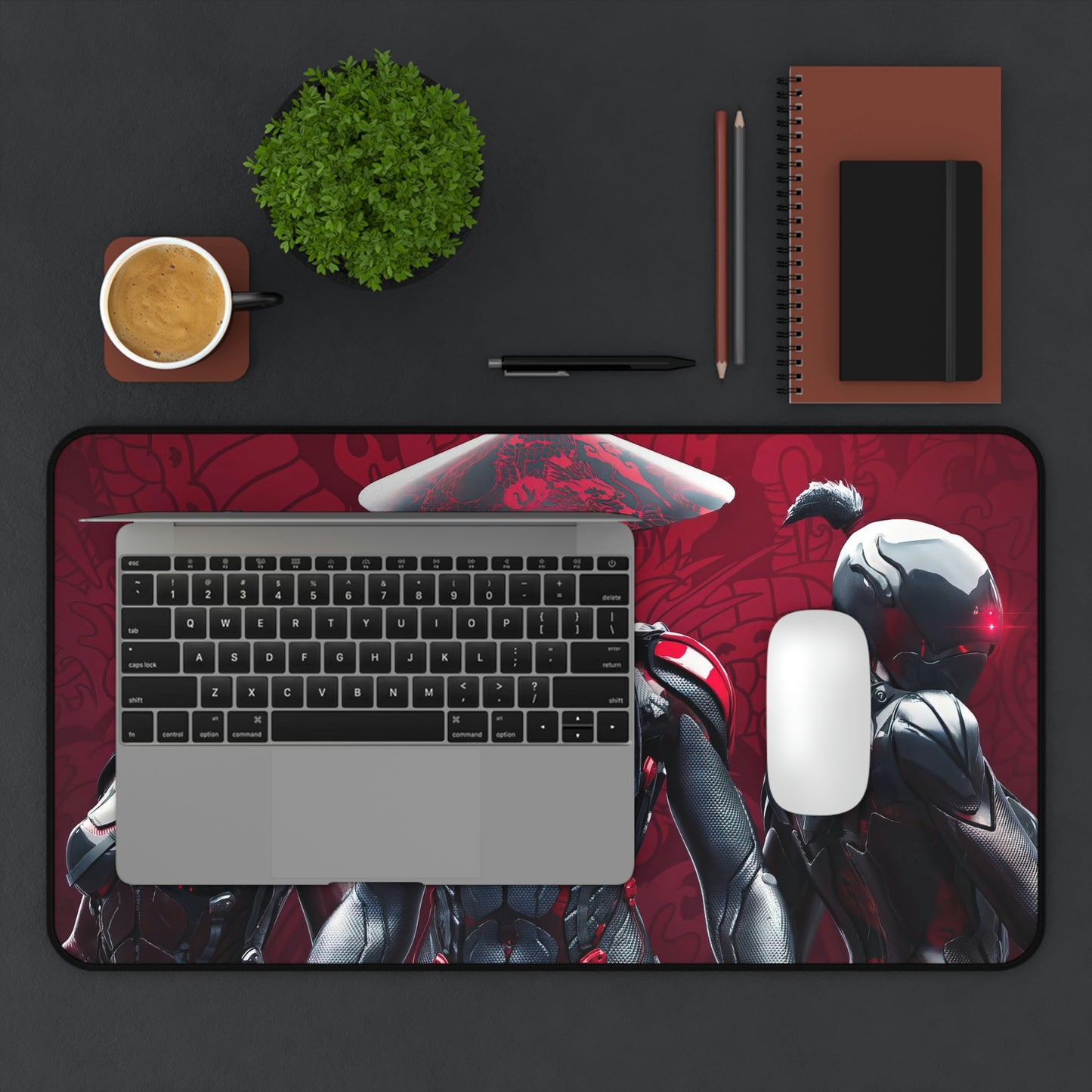 Cyberpunk Warrior Gaming Mouse Pad