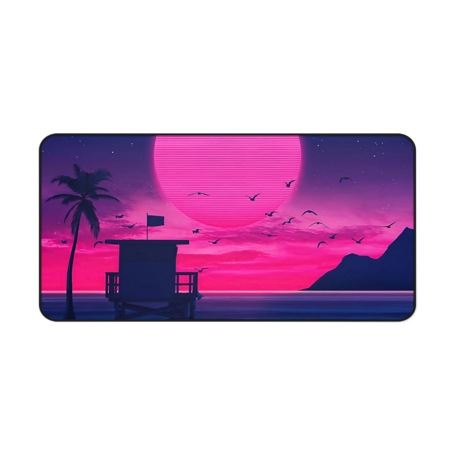 Beach Sunset Gaming Mouse Pad