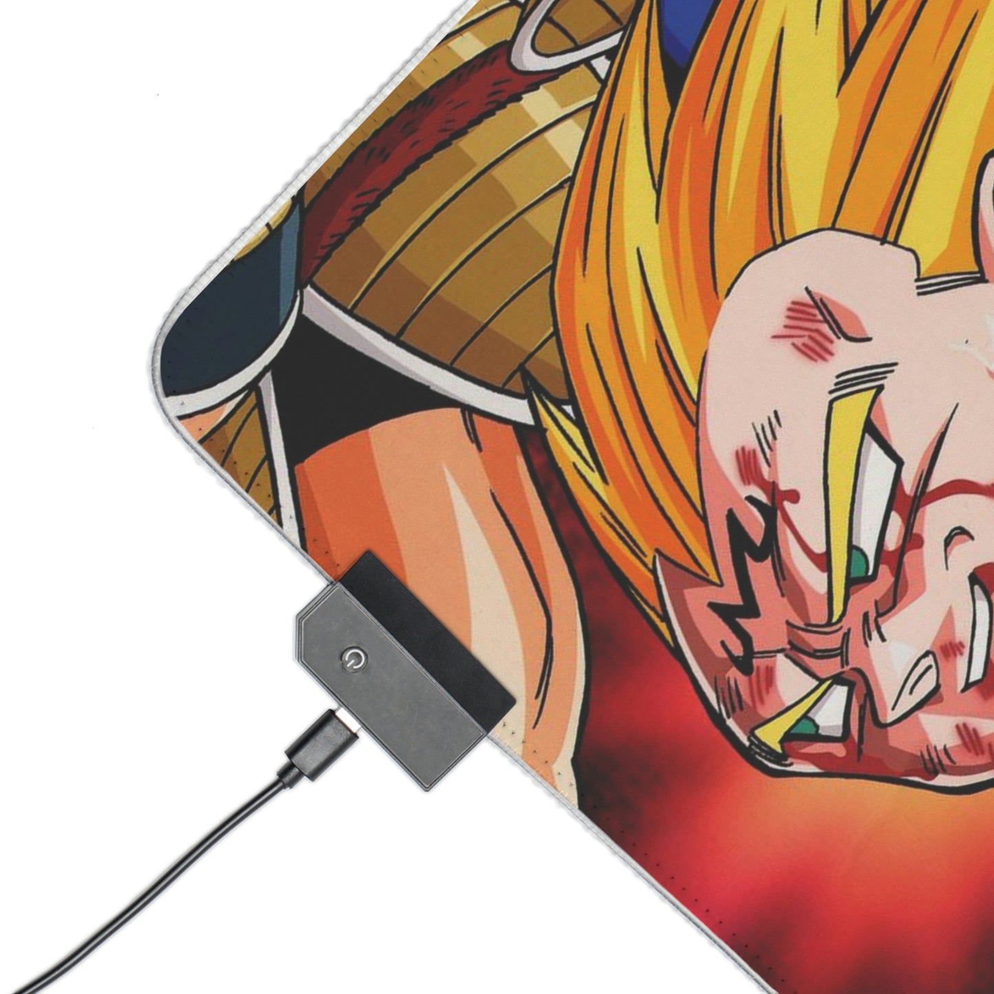 Vegeta Saiyan RGB Mouse Pad
