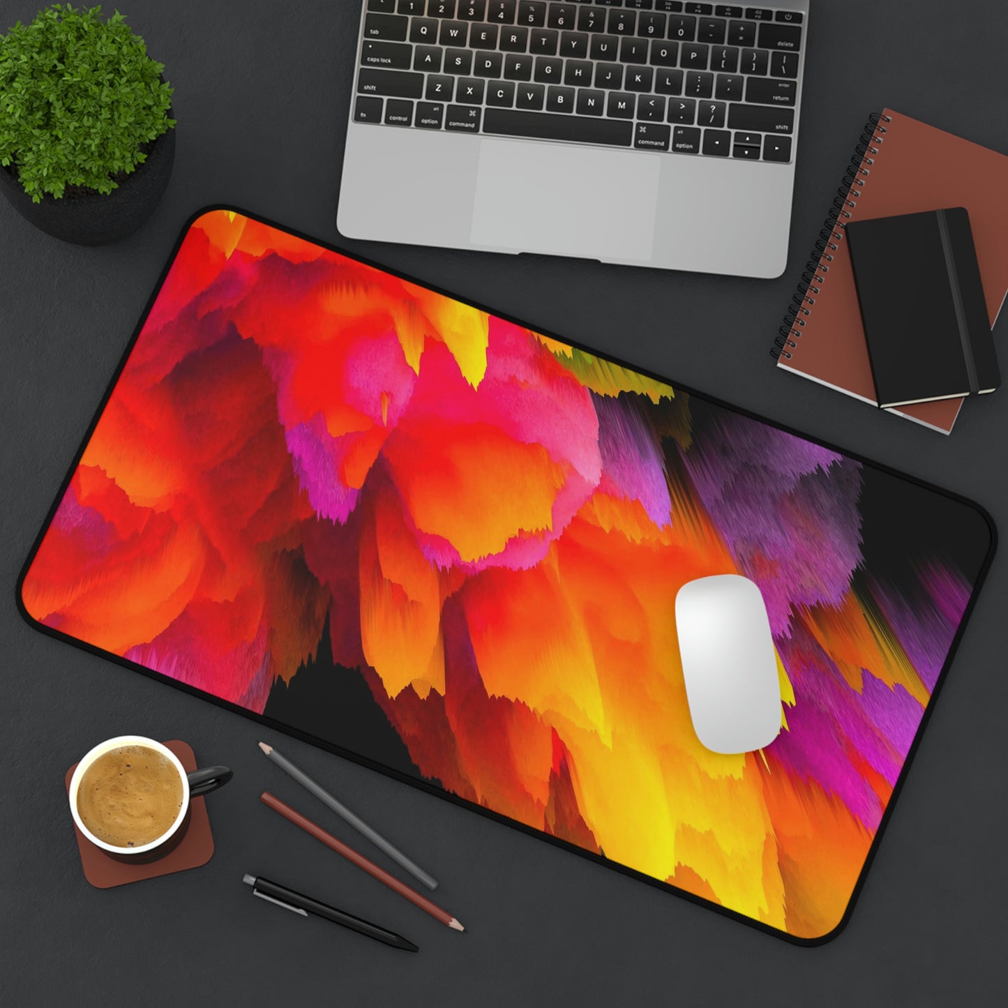 Abstract Colorful Gaming Mouse Pad