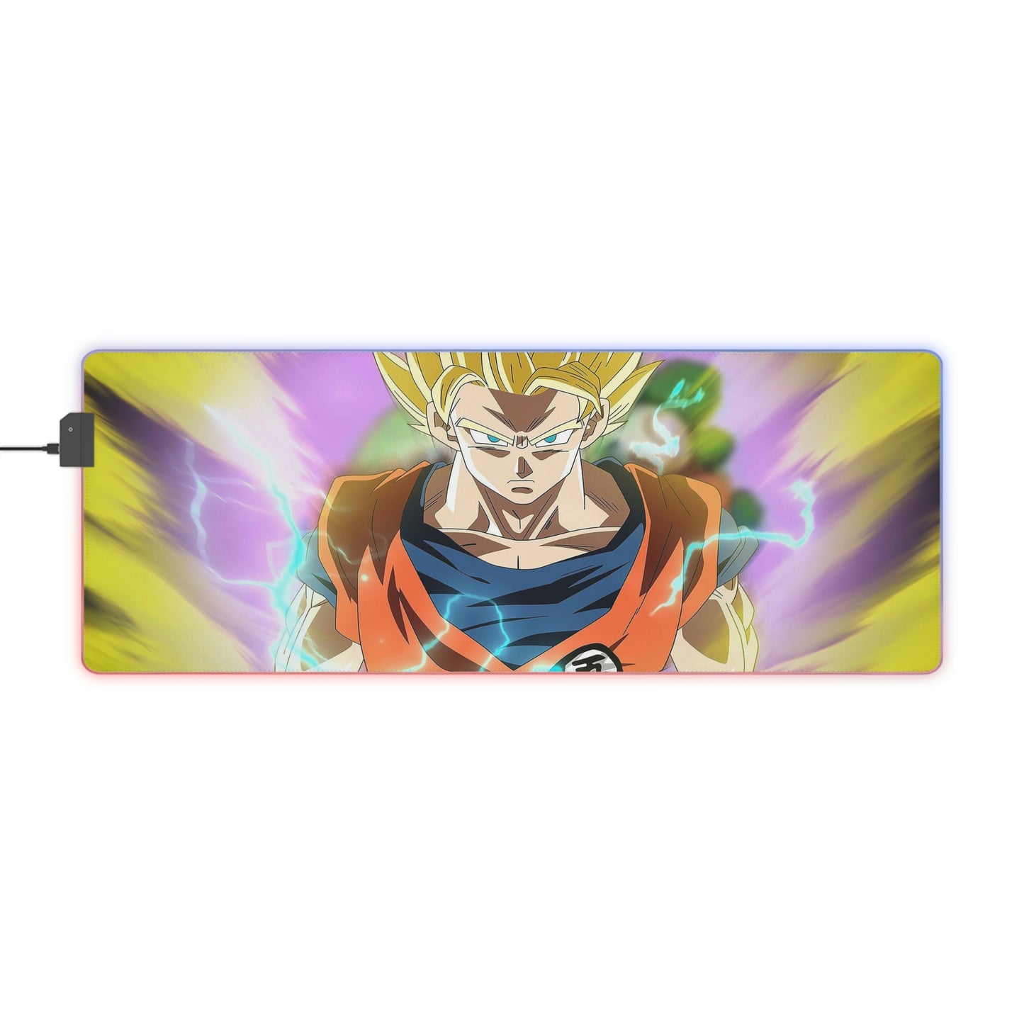 Goku Saiyan RGB Mouse Pad
