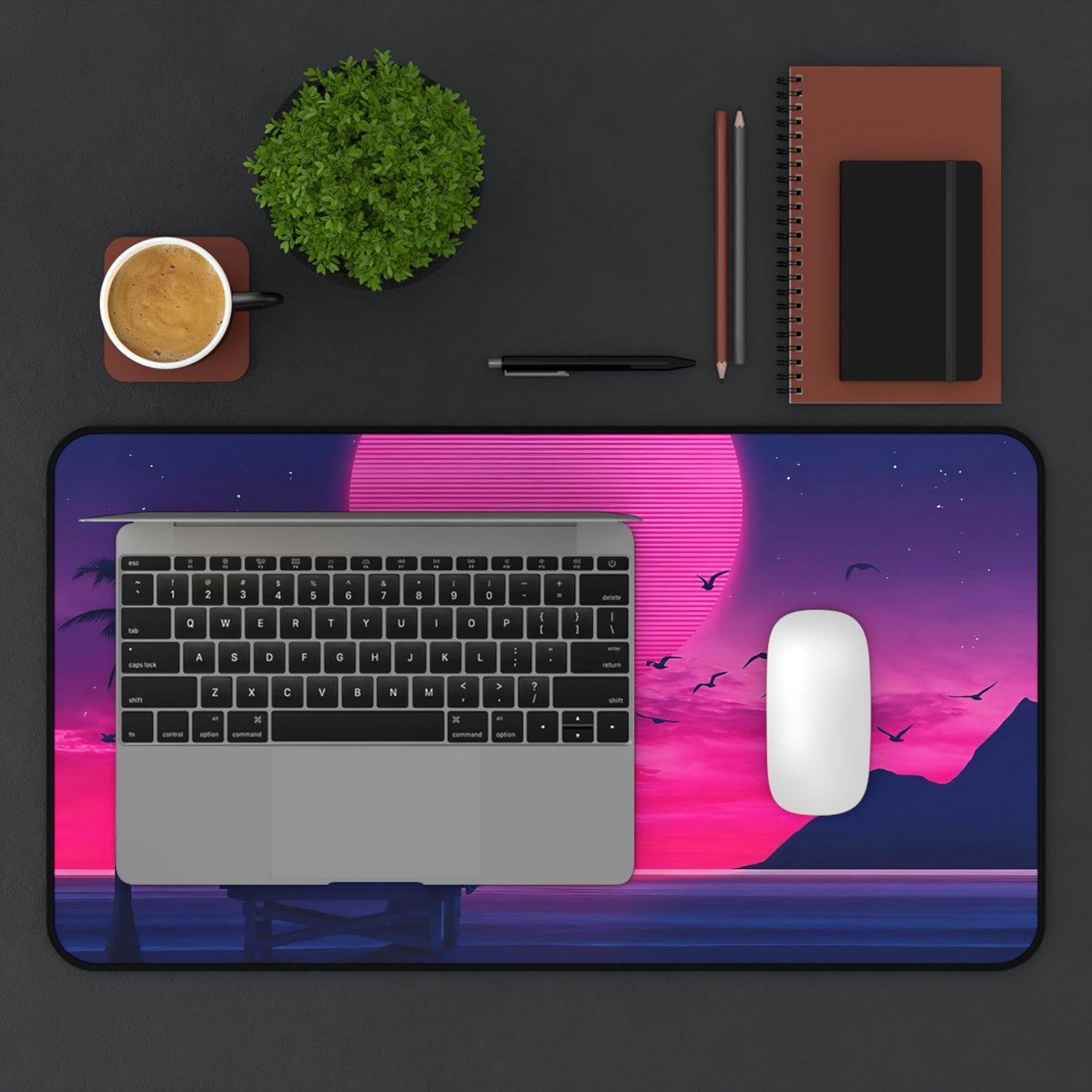 Beach Sunset Gaming Mouse Pad
