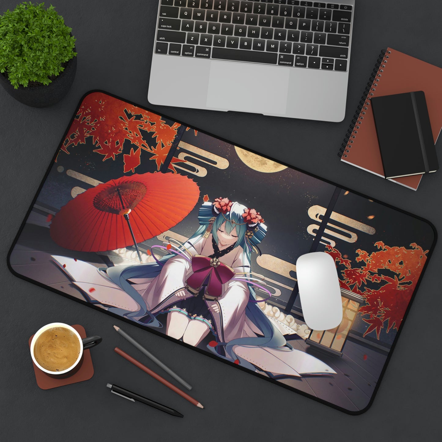Girl Kimono Anime Mouse Pad