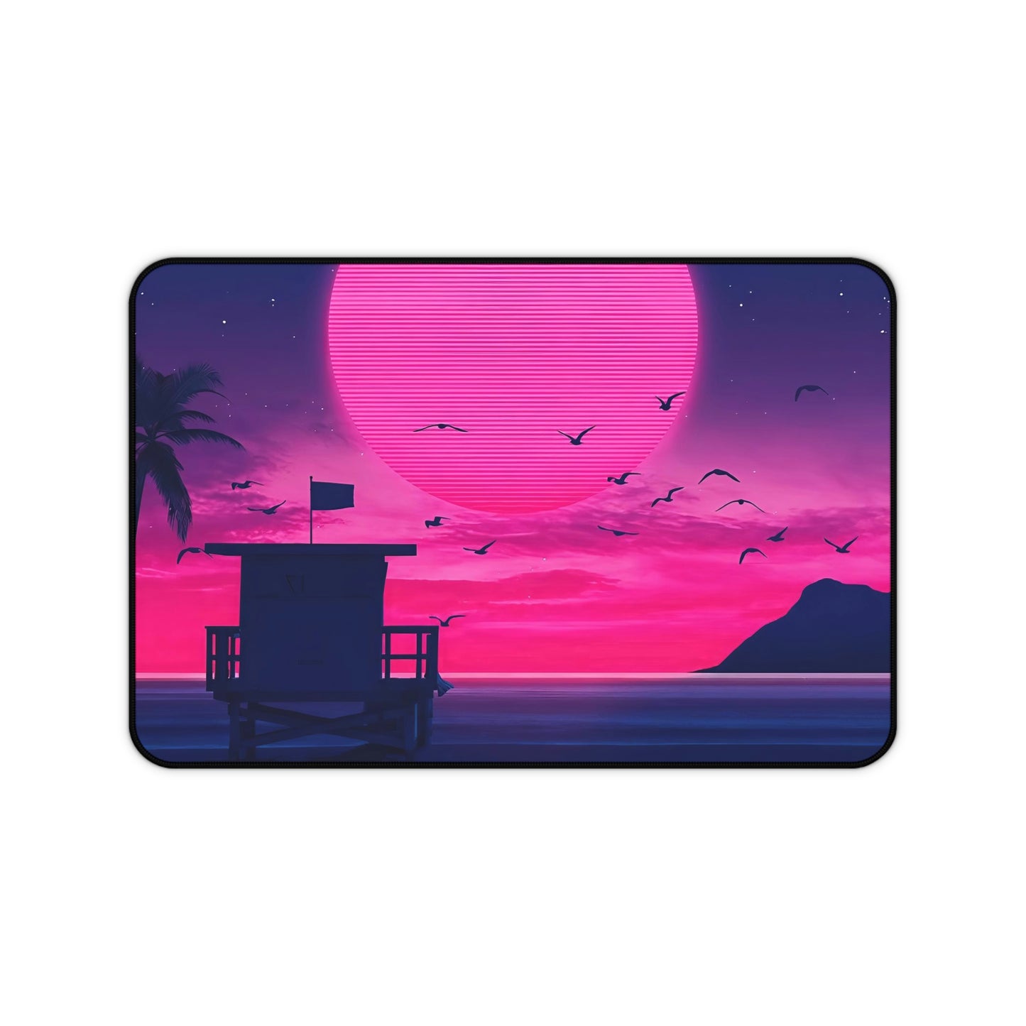 Beach Sunset Gaming Mouse Pad