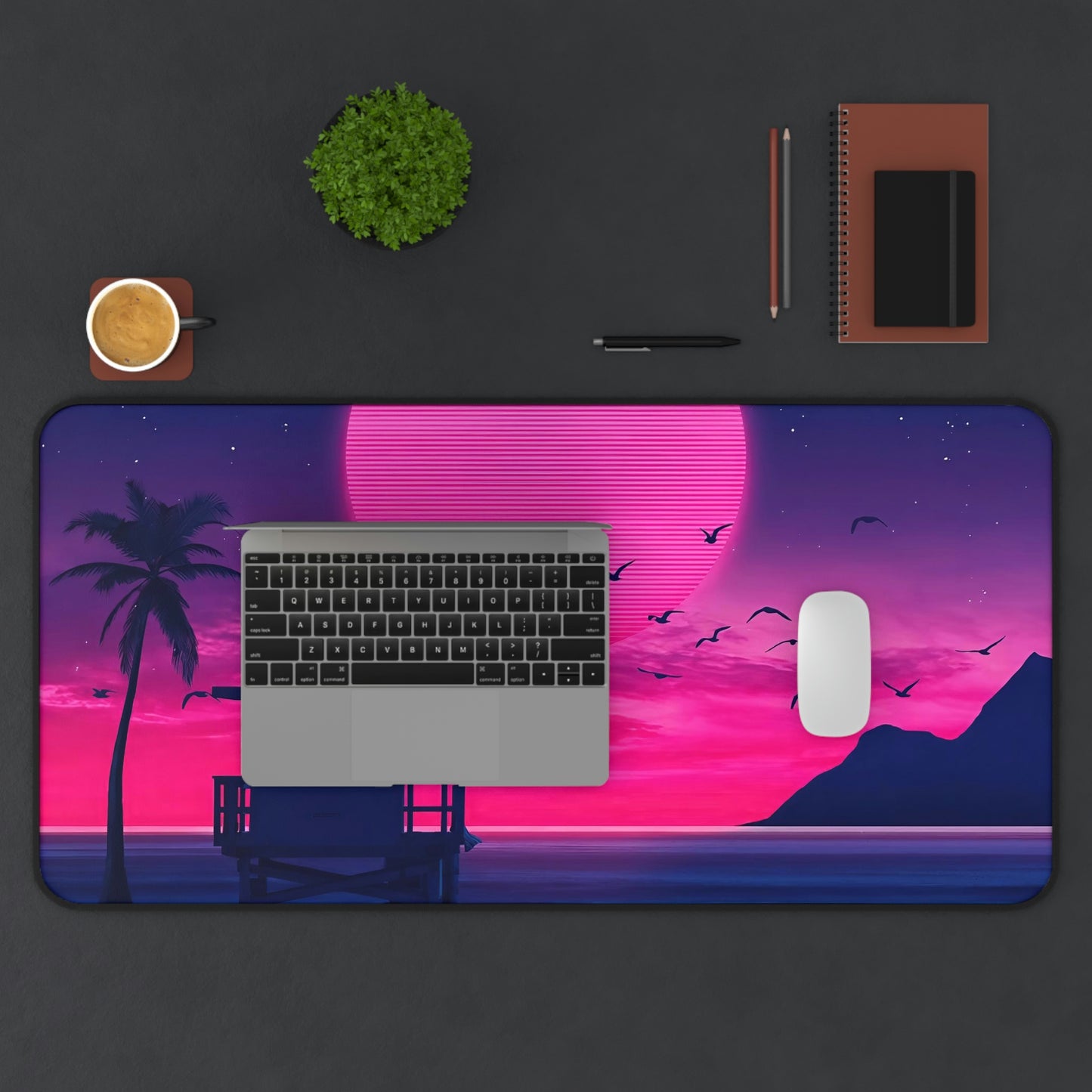 Beach Sunset Gaming Mouse Pad