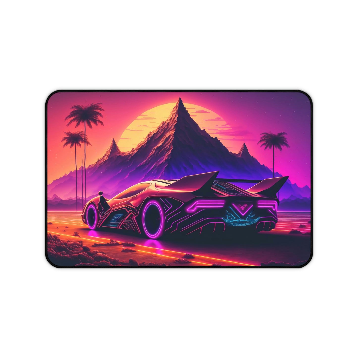 Sports Car Futuristic Gaming Mouse Pad