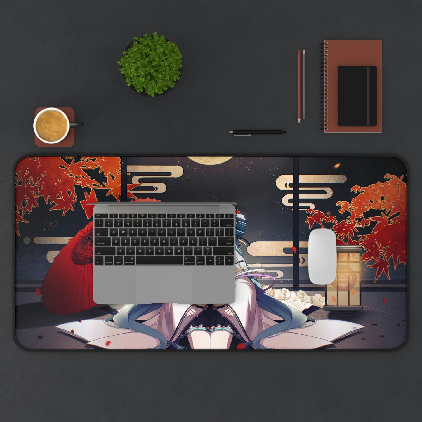 Girl Kimono Anime Mouse Pad