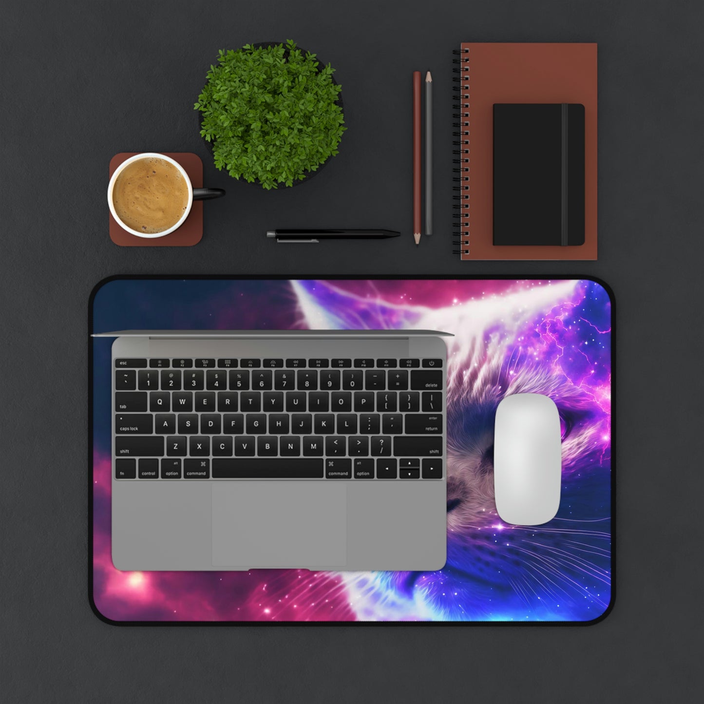 Cat Colorful Gaming Mouse Pad
