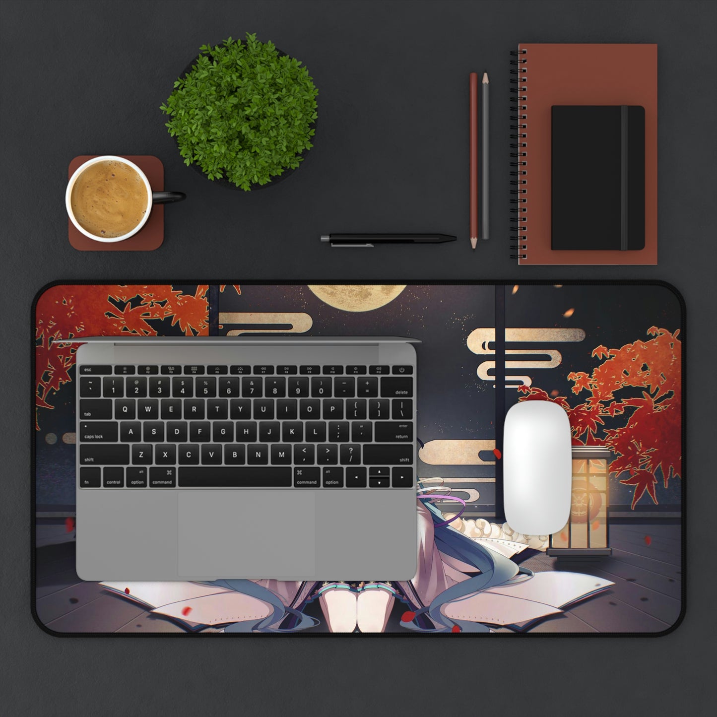Girl Kimono Anime Mouse Pad