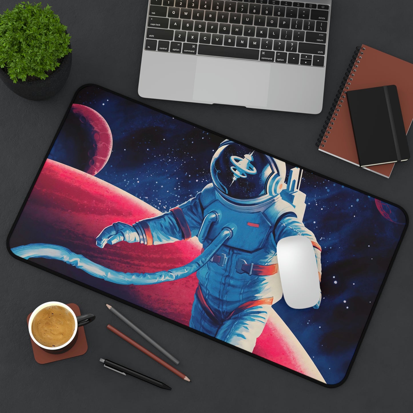Astronaut Space Gaming Mouse Pad