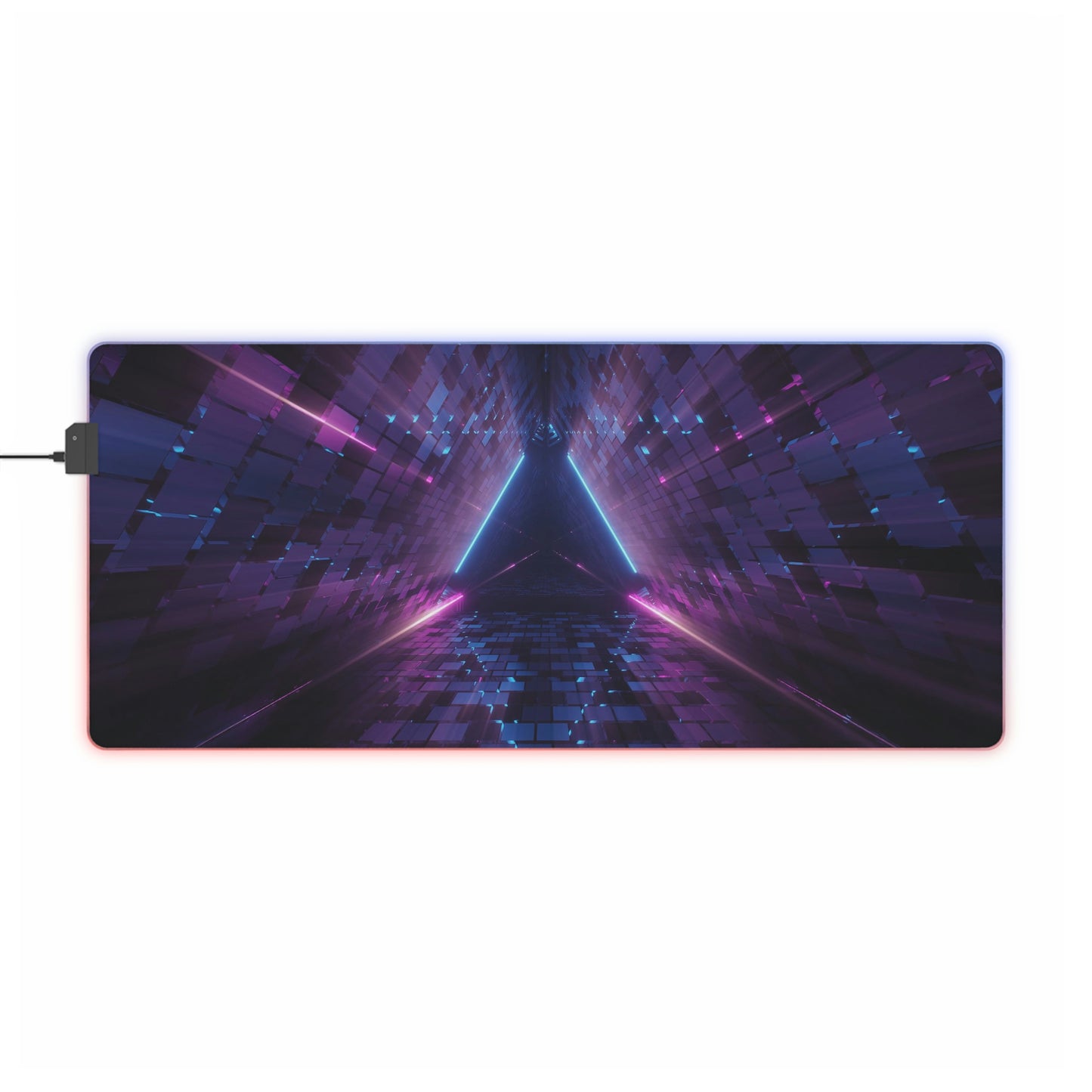 Neon Laser RGB Mouse Pad