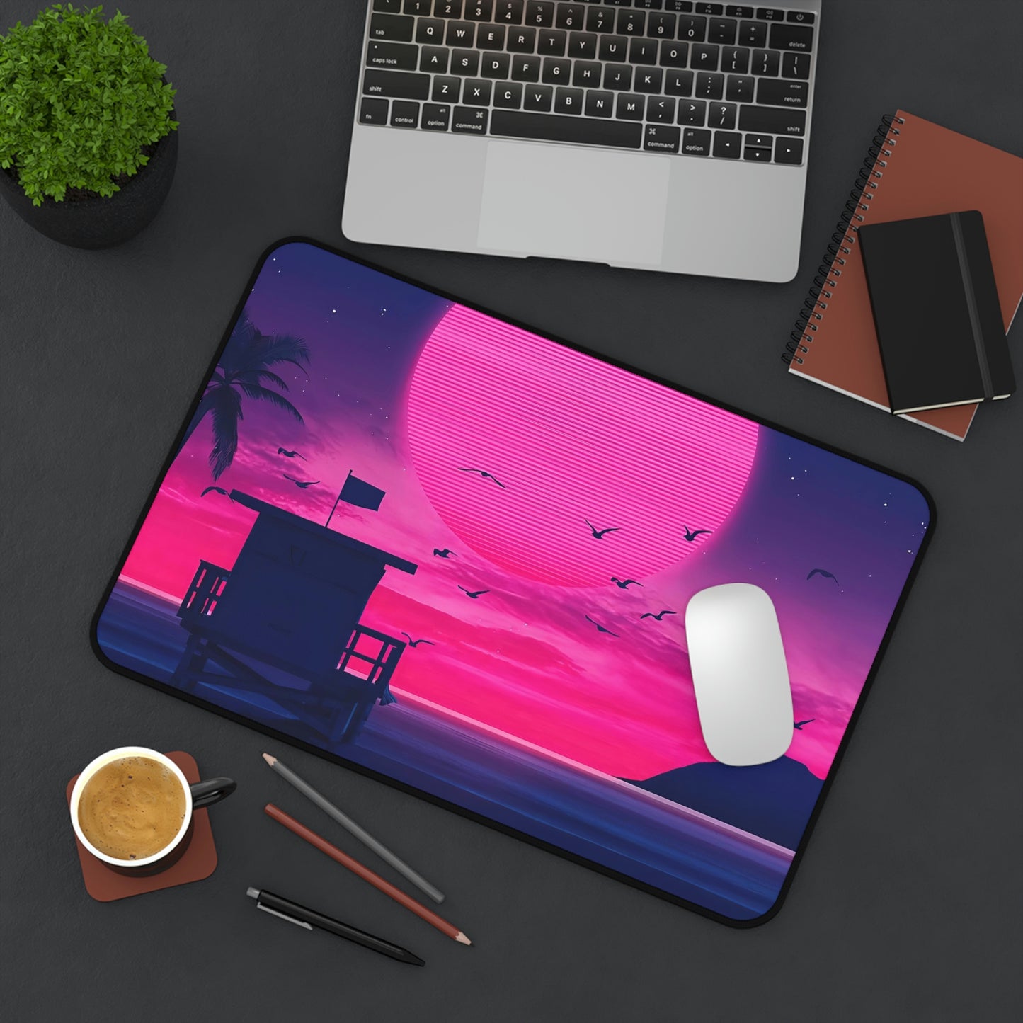 Beach Sunset Gaming Mouse Pad