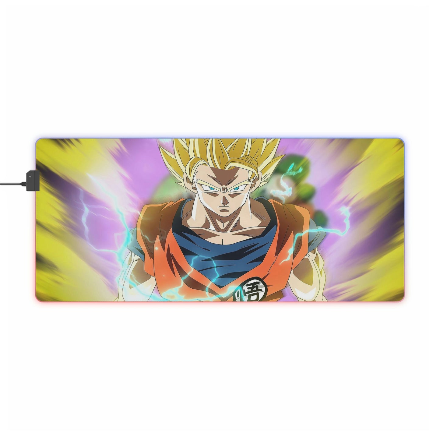 Goku Saiyan RGB Mouse Pad