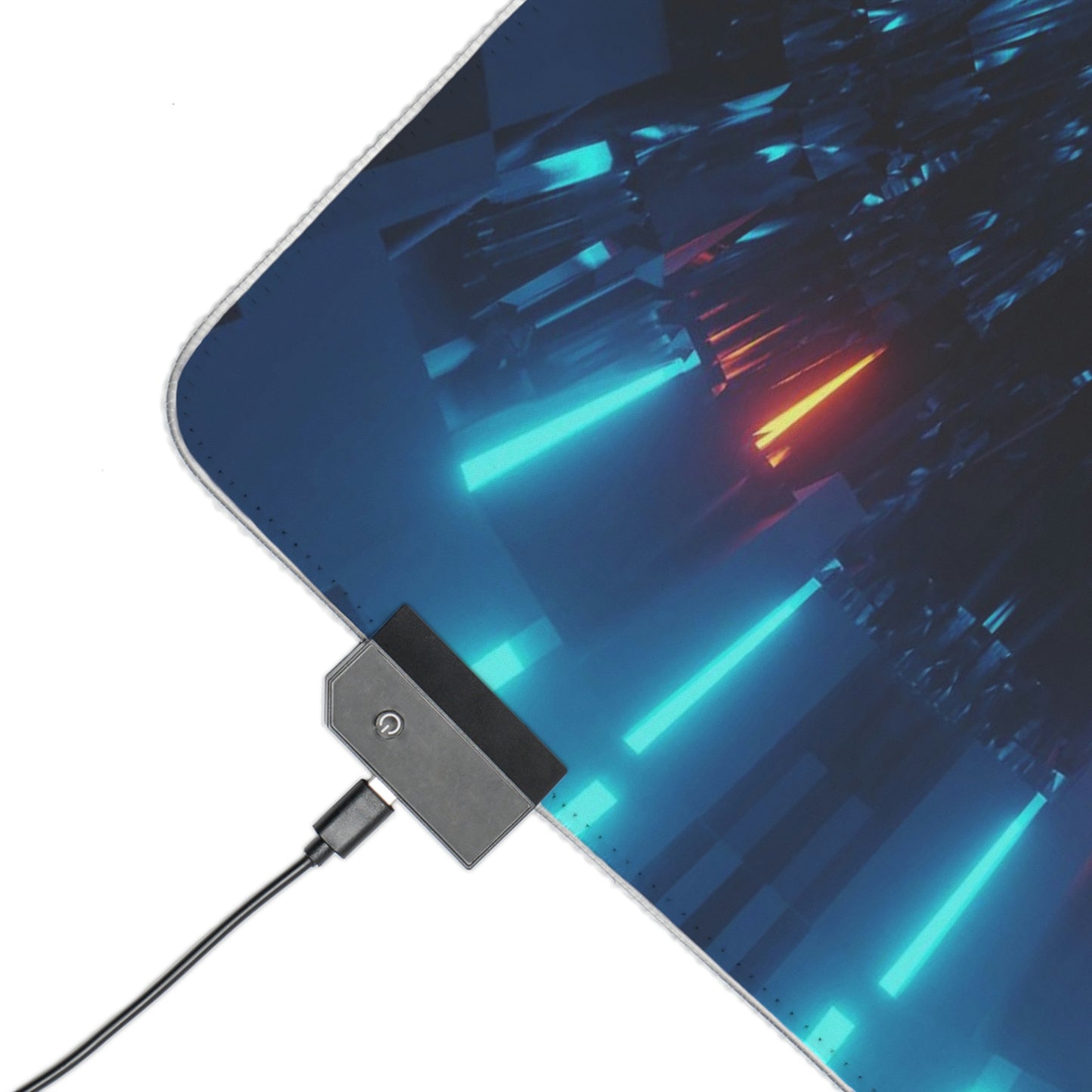 Neon Cosmic RGB Mouse Pad