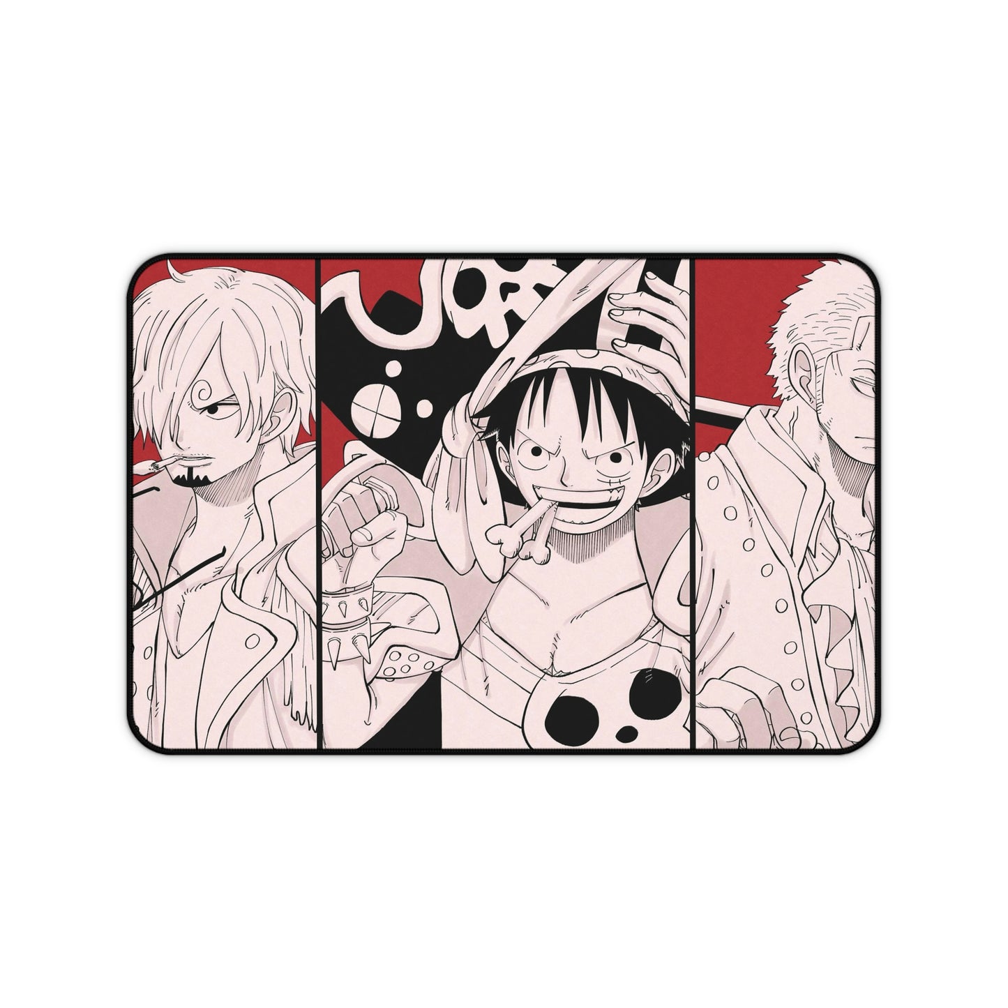 Luffy Zoro Sanji Anime Mouse Pad