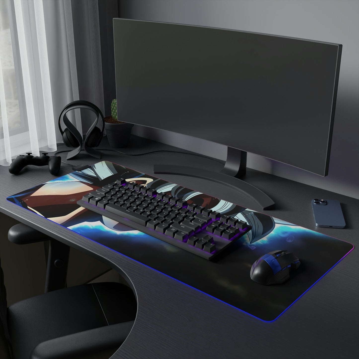 Saiyan Goku RGB Mouse Pad