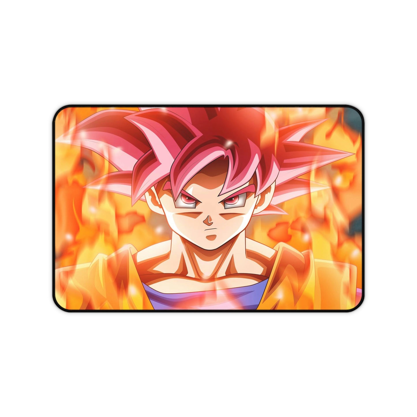 Red Goku Anime Mouse Pad