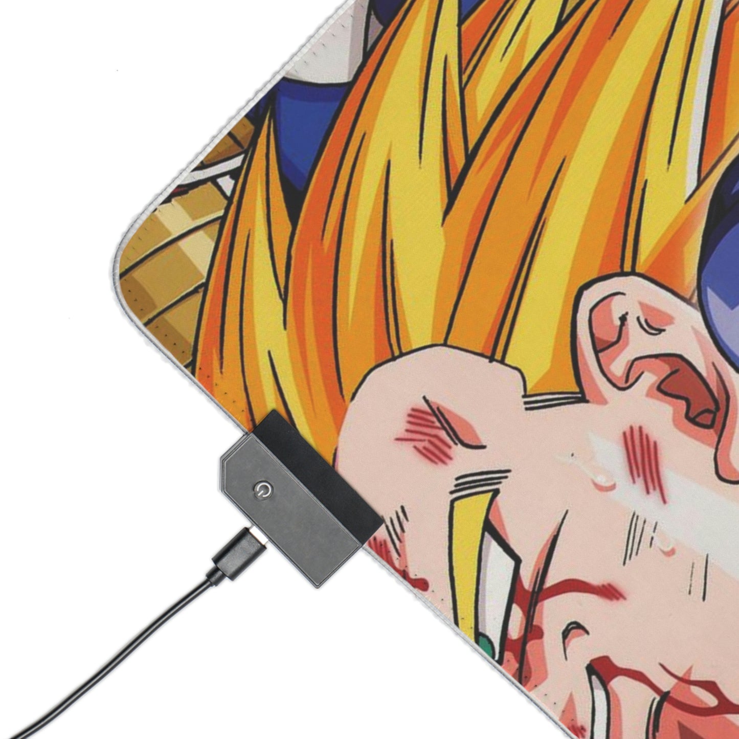 Vegeta Saiyan RGB Mouse Pad