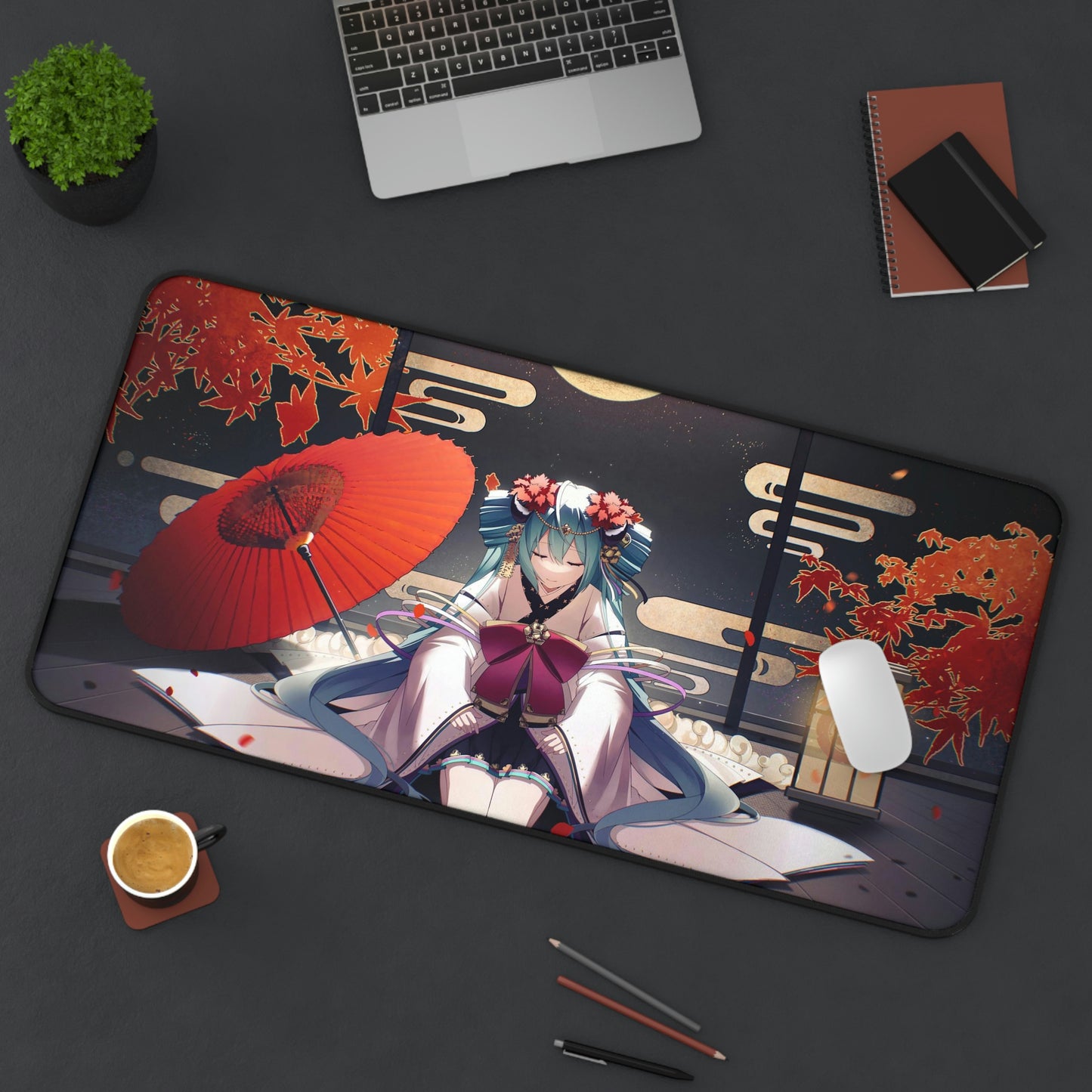 Girl Kimono Anime Mouse Pad