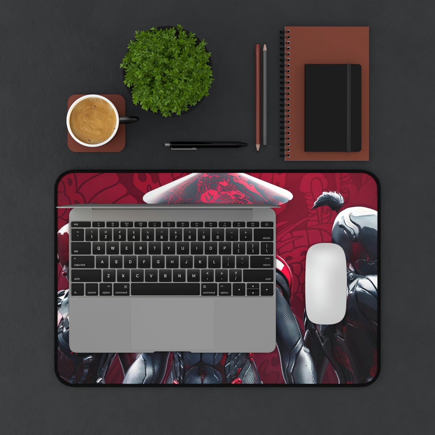 Cyberpunk Warrior Gaming Mouse Pad