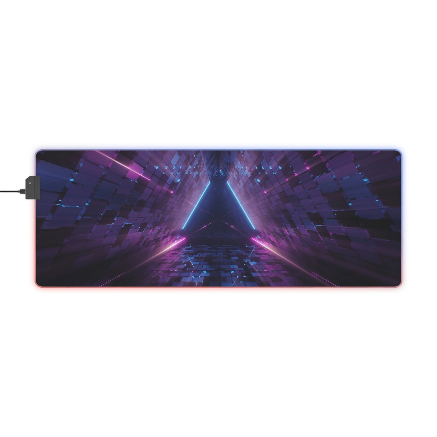 Neon Laser RGB Mouse Pad
