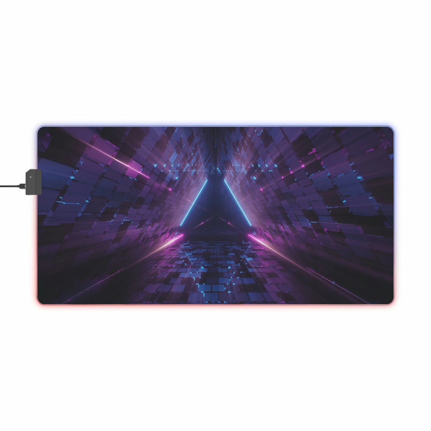 Neon Laser RGB Mouse Pad