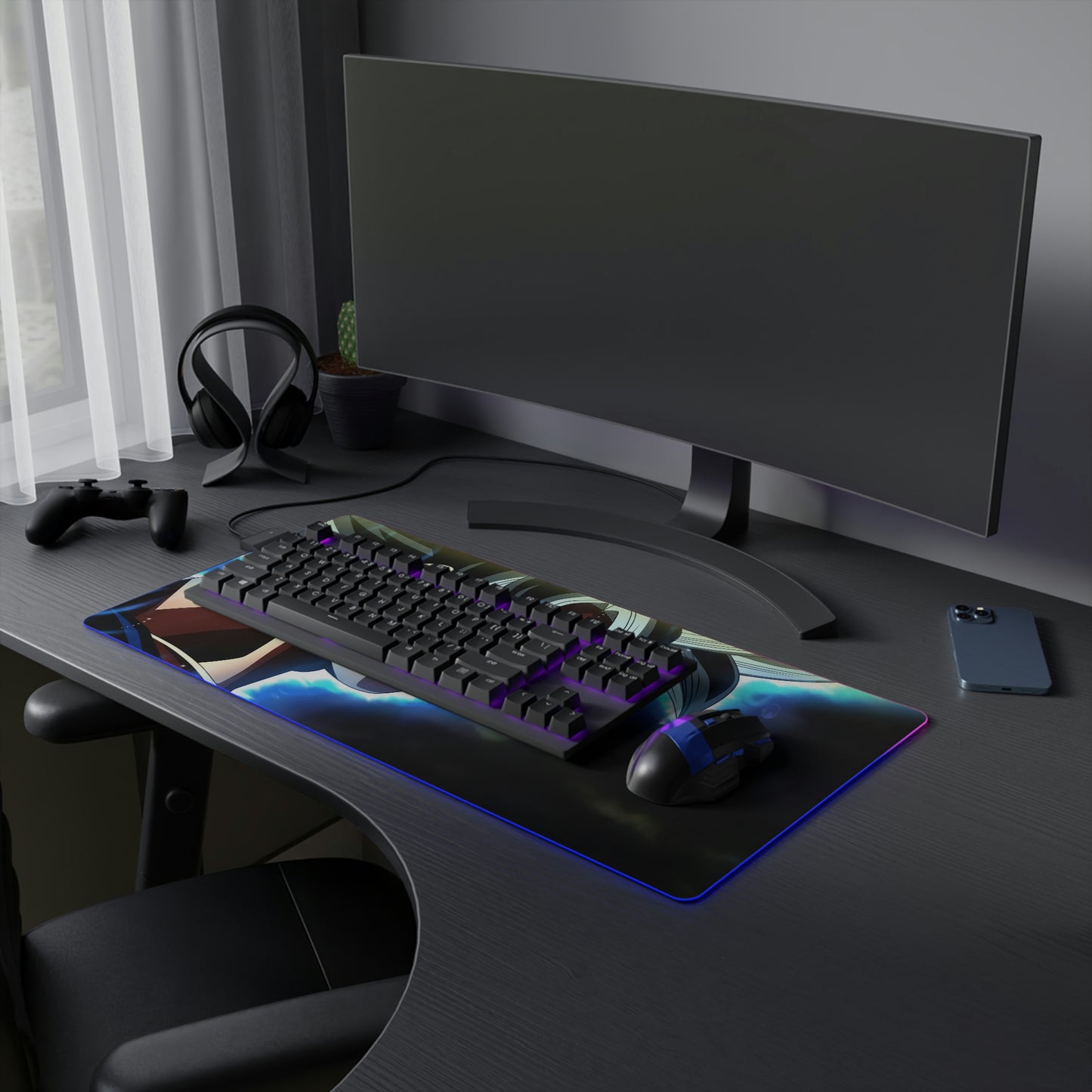 Saiyan Goku RGB Mouse Pad