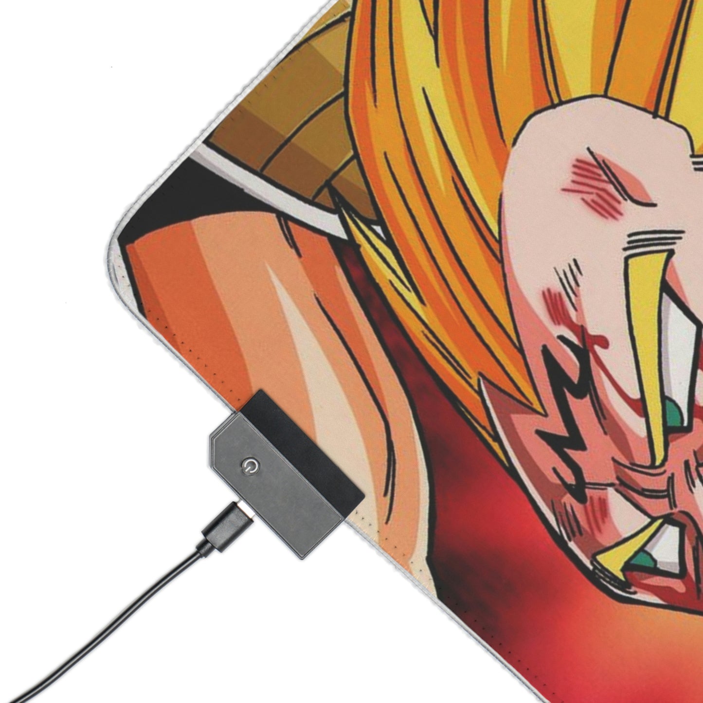 Vegeta Saiyan RGB Mouse Pad