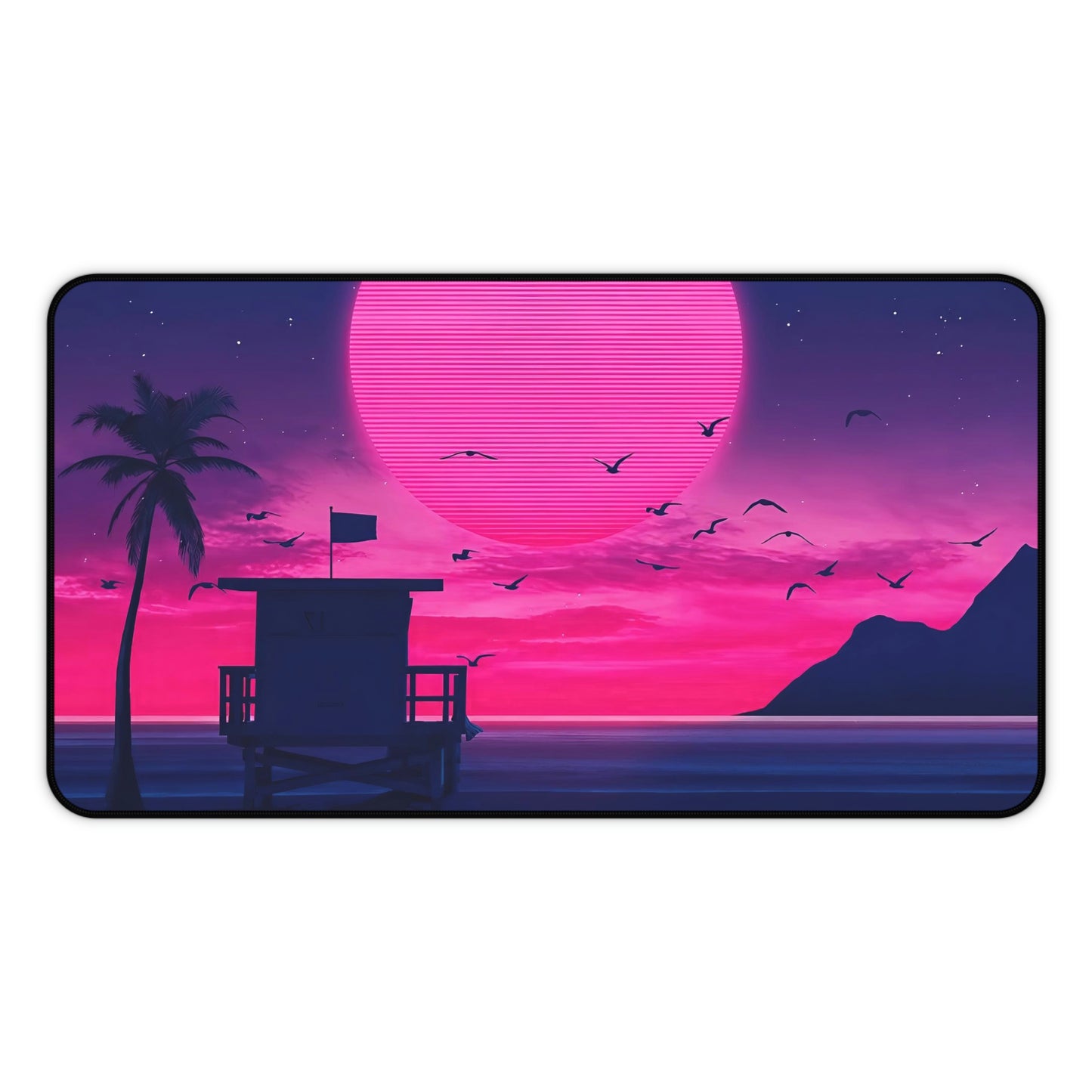 Beach Sunset Gaming Mouse Pad