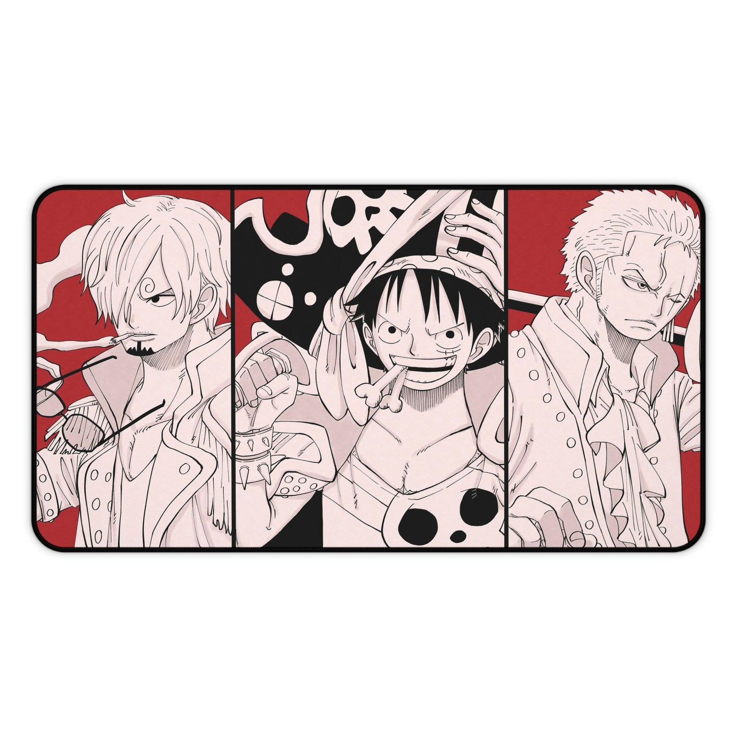 Luffy Zoro Sanji Anime Mouse Pad