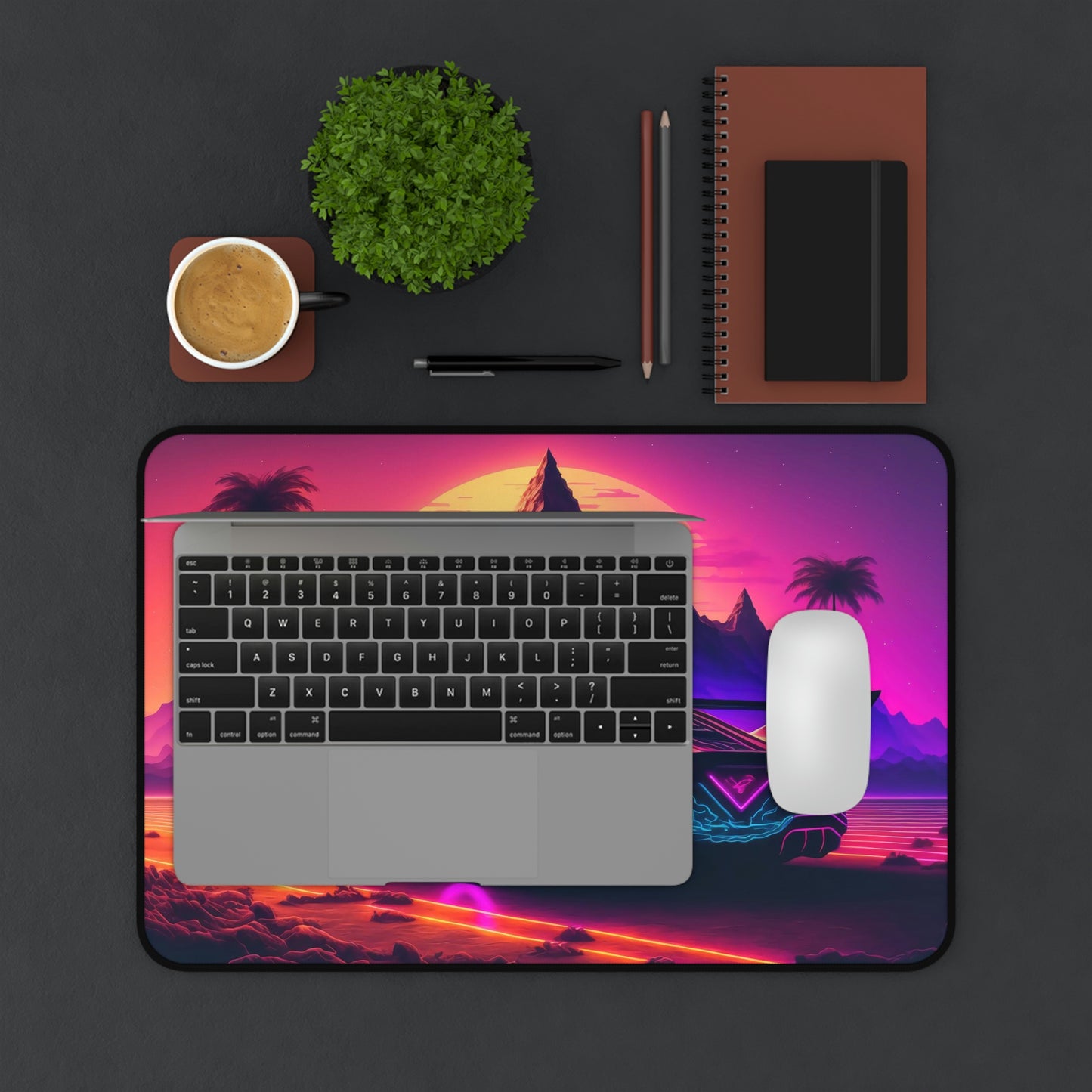 Sports Car Futuristic Gaming Mouse Pad