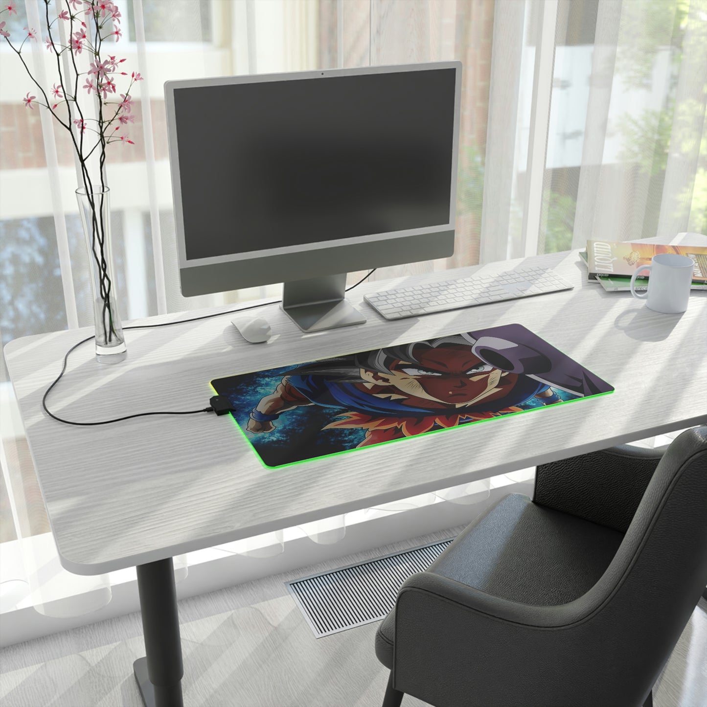 Goku Fight RGB Mouse Pad