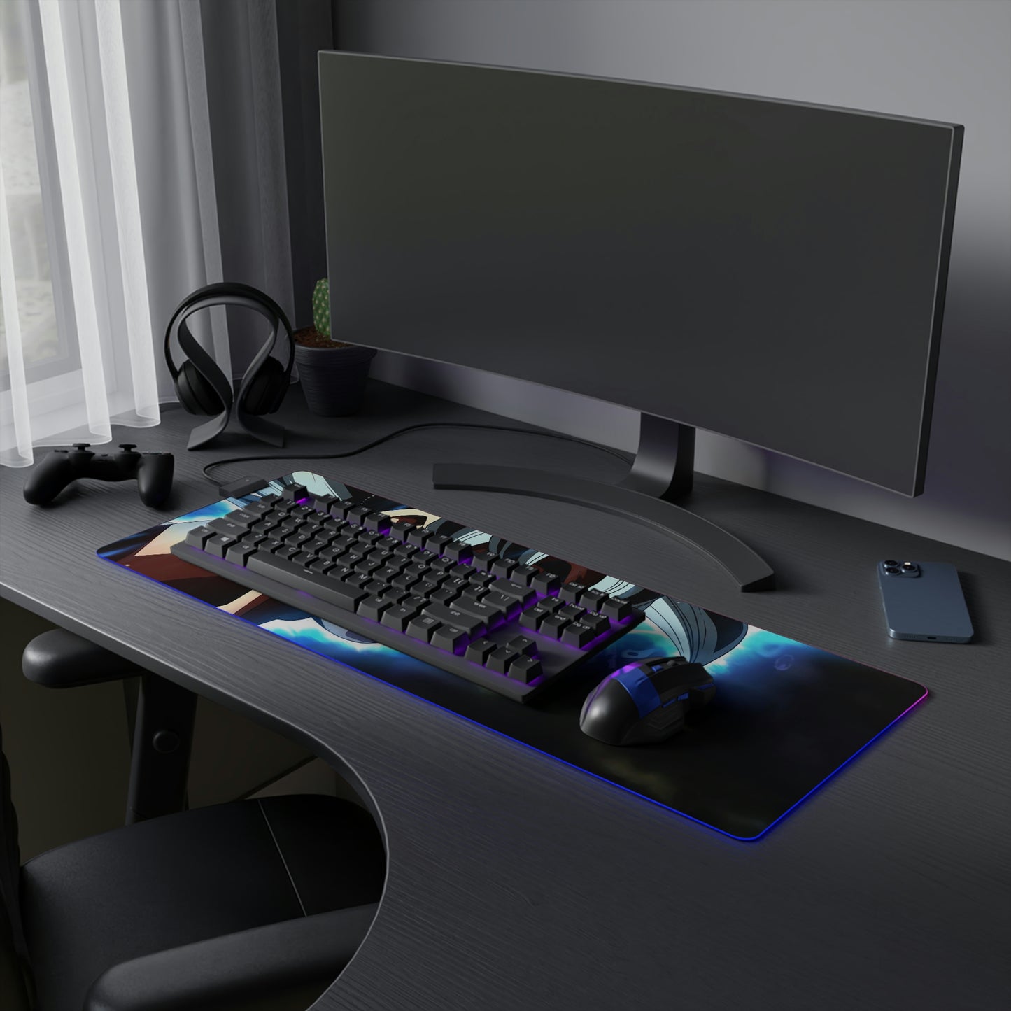 Saiyan Goku RGB Mouse Pad