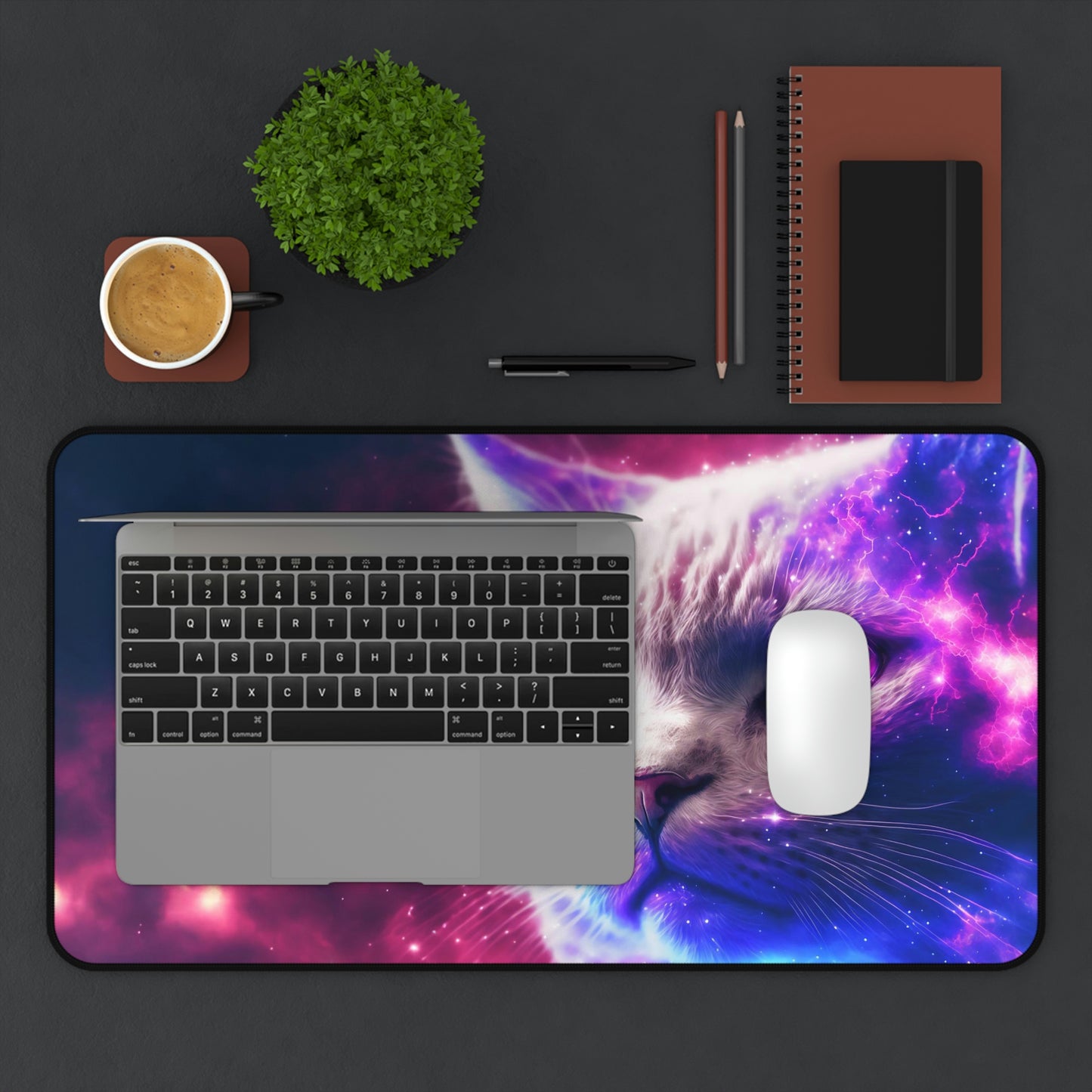 Cat Colorful Gaming Mouse Pad