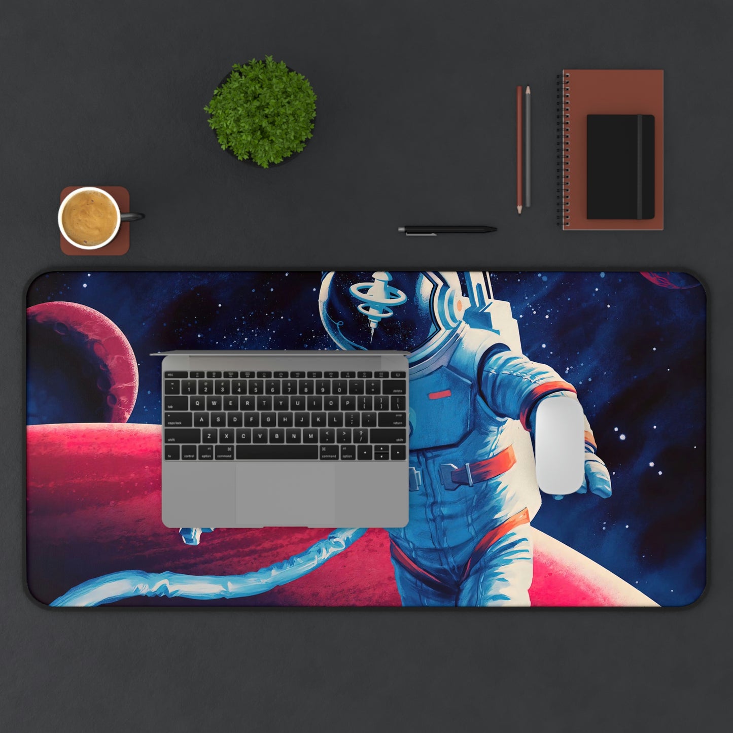 Astronaut Space Gaming Mouse Pad