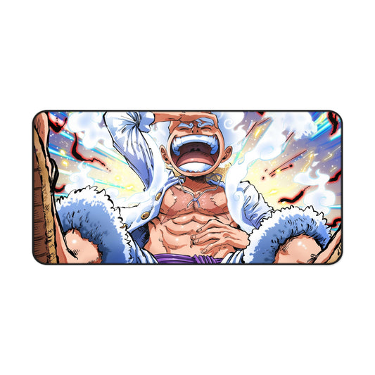 Luffy Gear 5 Laughing Anime Mouse Pad