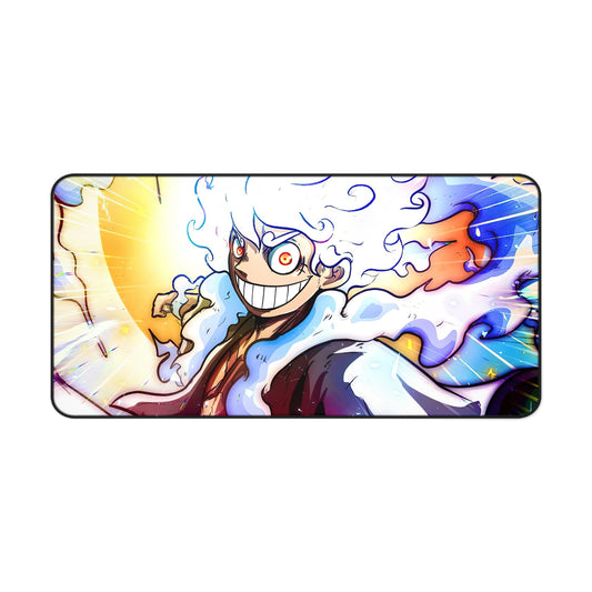 Luffy Gear 5 Sun God Nika Anime Mouse Pad