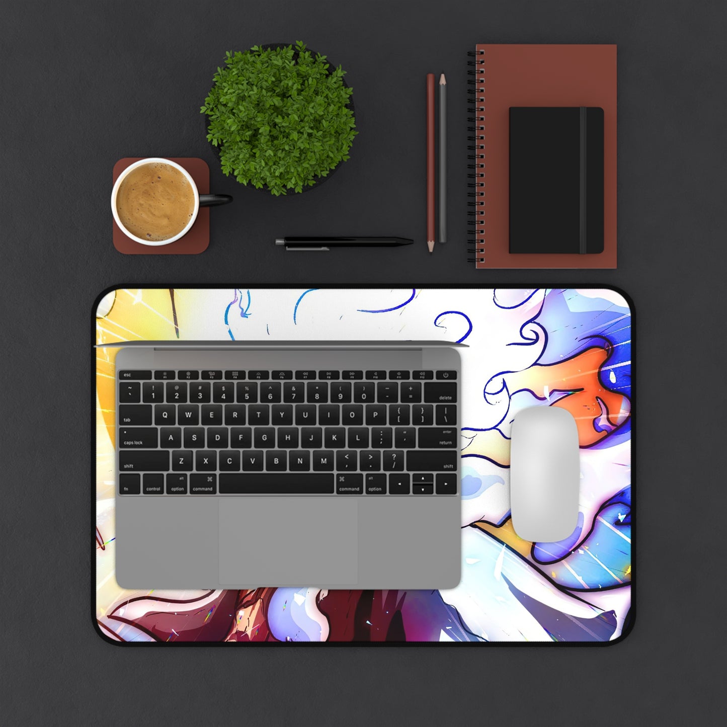 Luffy Gear 5 Sun God Nika Anime Mouse Pad