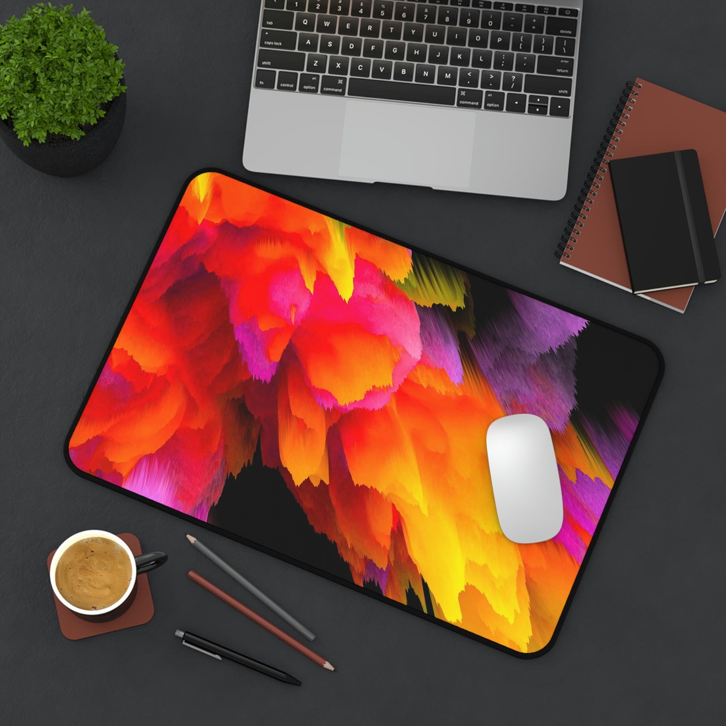 Abstract Colorful Gaming Mouse Pad