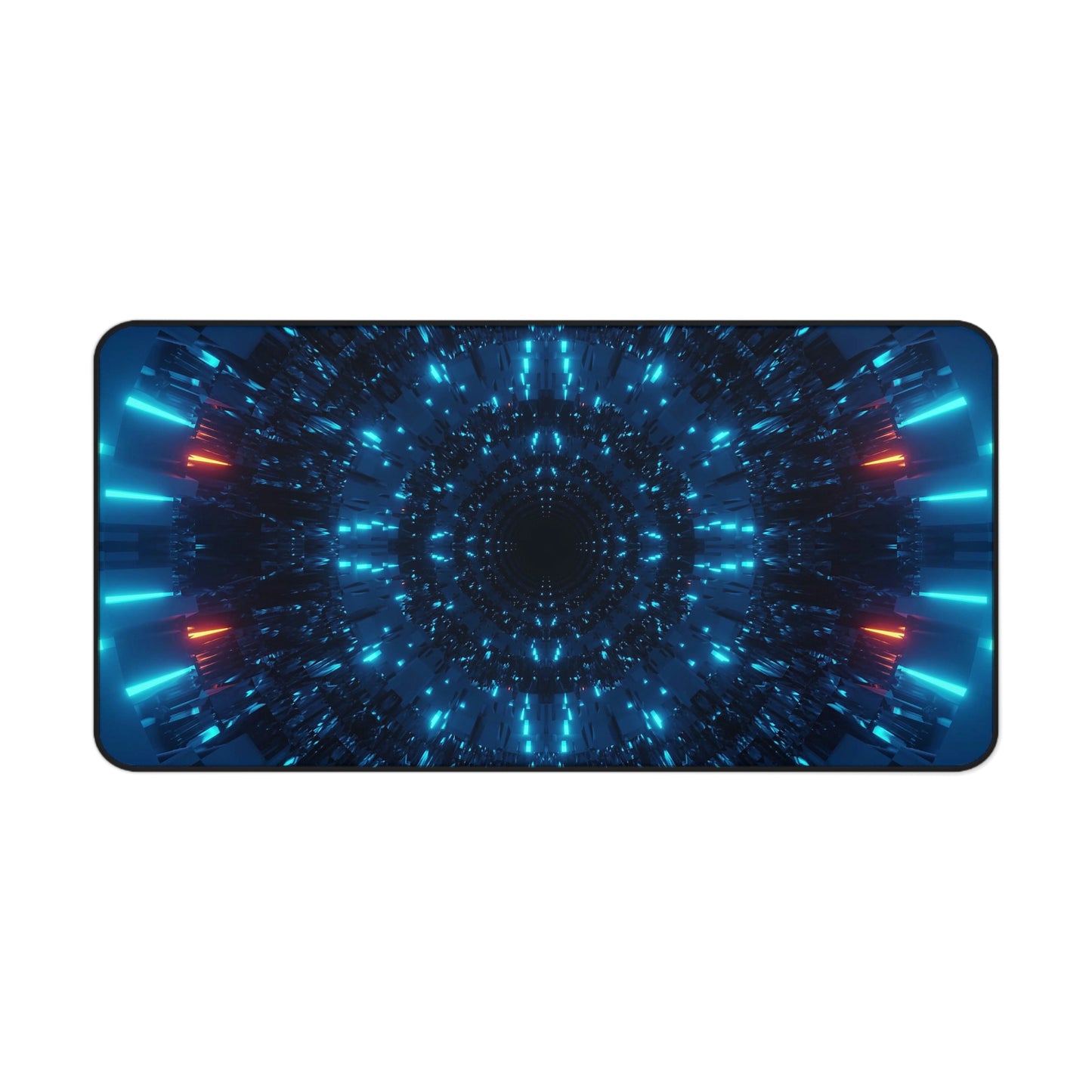 Neon Cosmic Gaming Mouse Pad