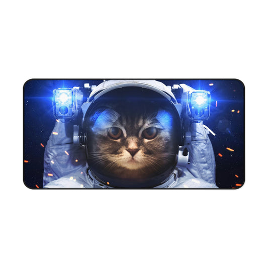 Astronaut Cat Gaming Mouse Pad