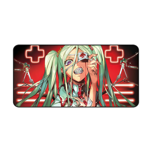 Girl Eye Patch Anime Mouse Pad
